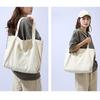 Shopping Shoulder Bag Large Capacity Hobo Bags Women Girl Canvas Tote Bag