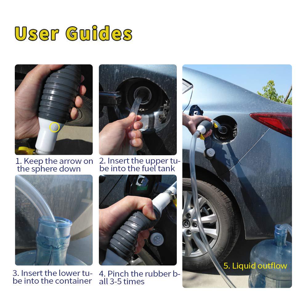 Buy Newest High Flow Siphon Hand Pump 