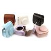 Camera Cover Bag for Instax Mini 11 PU Leather Protector with Shoulder Strap Camera Holder Dustproof Camera Cases