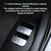 Window Button Protectors Cover Accessories Car Door Window Protective Film Kit for Tesla Model Y Juniper Model 3 Highland 2025+