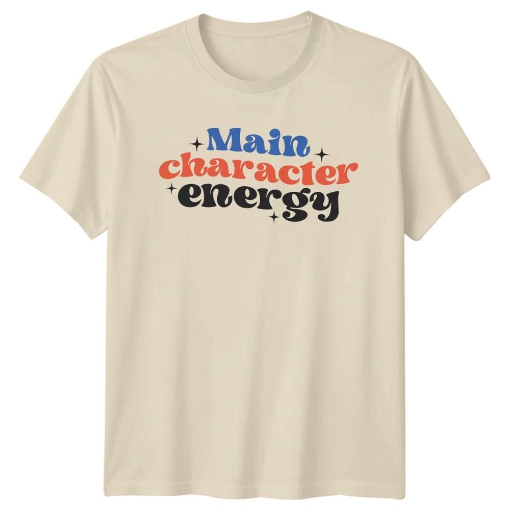 Main Character Energy TShirt Retro Groovy 2026 Birthday Gift For Him And Her