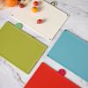 Set icona di classificazione del tagliere da cucina Frutta vegetale antiaderente in stile nordico a doppio taglio