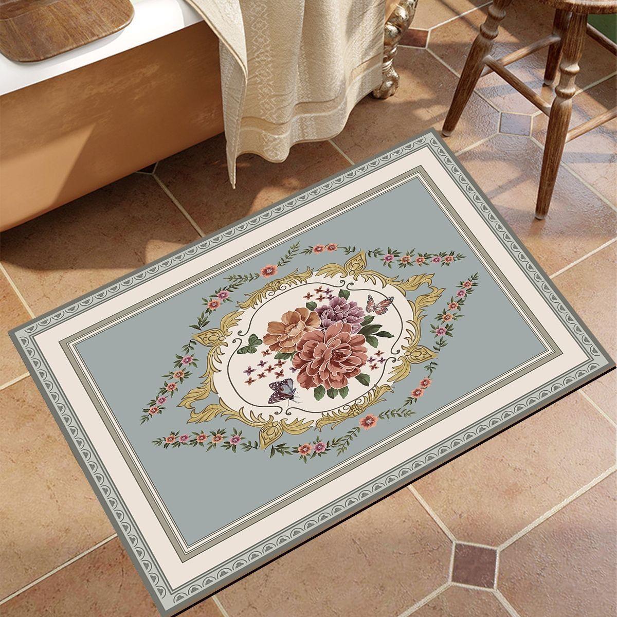

American Diatom Mud Bathroom Absorbent Floor Mat, Non-Slip And Dirt-Resistant Floor Mat At The Door Of The Household, Quick-Drying Floor Mat At The 40 * 60cm (diatom mud)