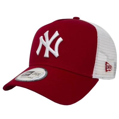 Czapka damska New York Yankees MLB Clean, czerwona czapka