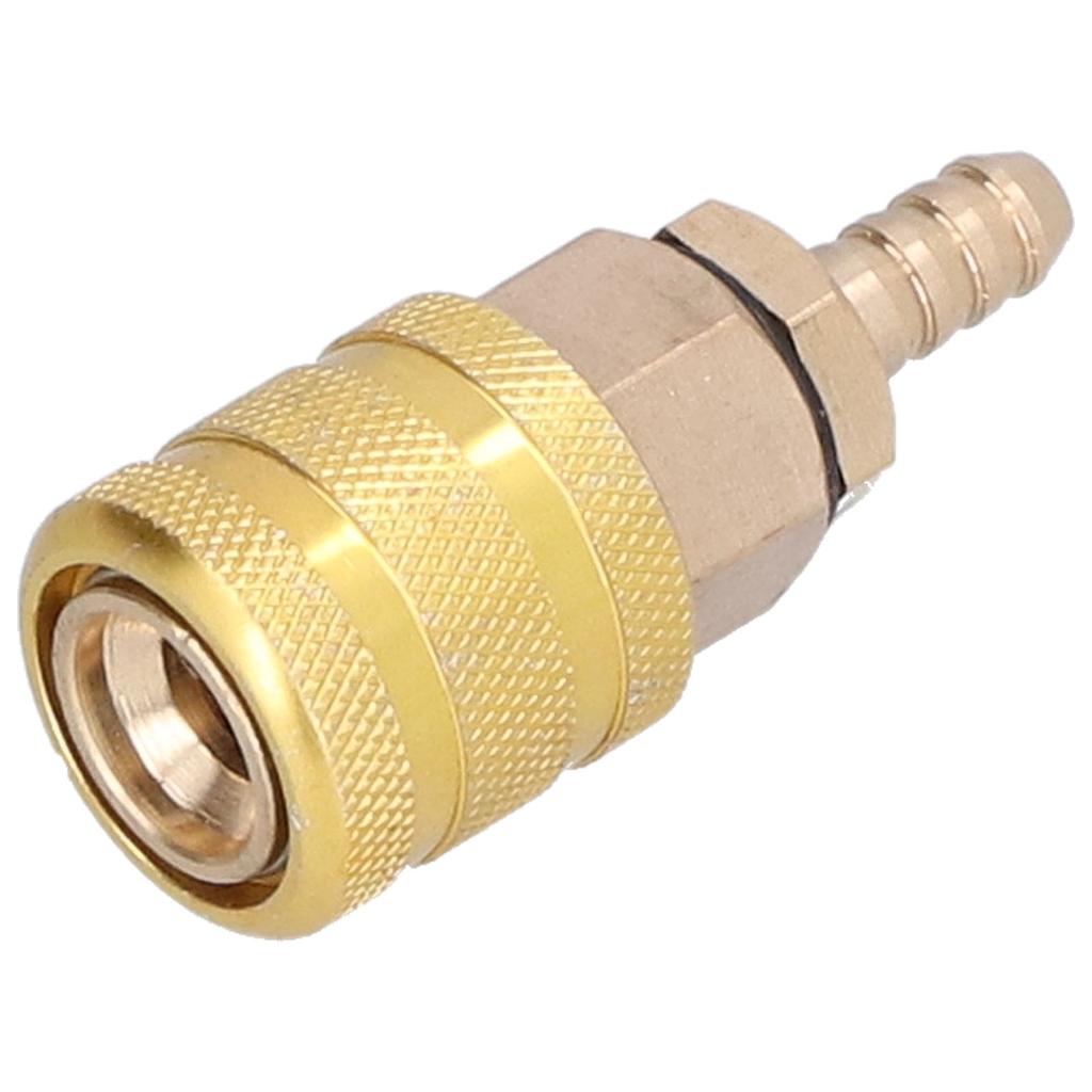 6.5mm Tire Inflator Chuck Quick Connection Connector for Car Motorcycle with American Tyre Valve