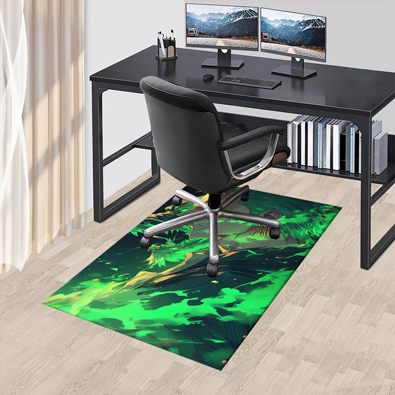 Office Carpet: Dragon Design Sofa Rug for Chair Protection