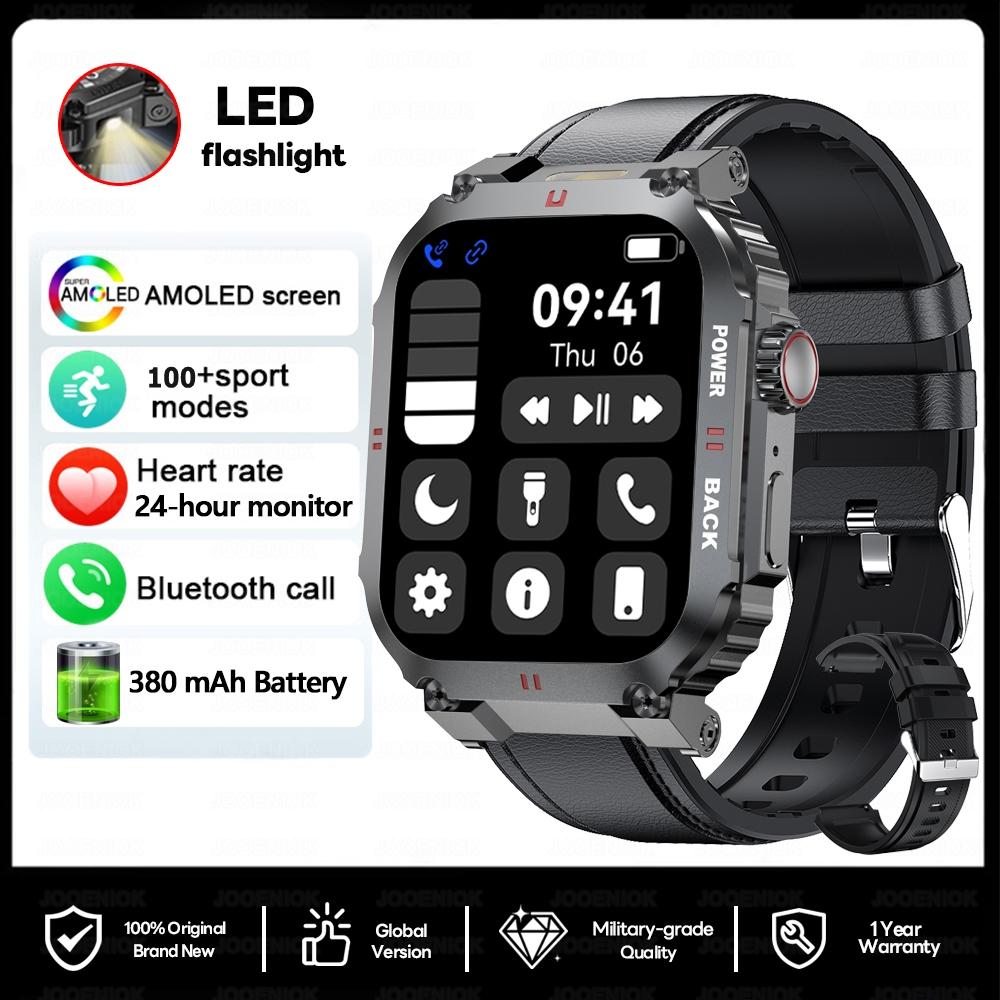 New Deeply Water Resistant SmartWatch Men Heart Rate Sleep Monitoring Reminder feature 100+ Sports Modes Smart Watch Men