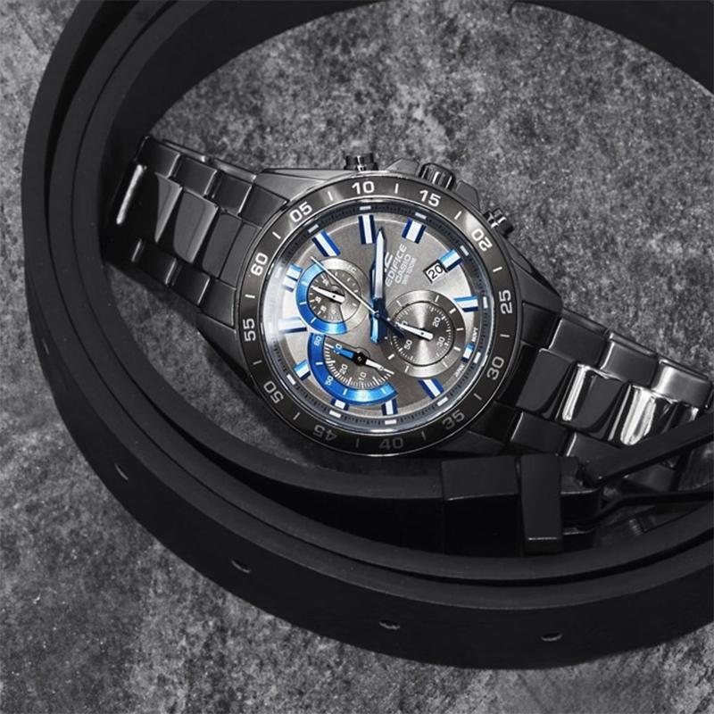Casio Men EDIFICE Blue Watch EFV-550GY-8A EFV-550GY-8A