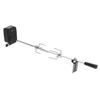 0.5W Stainless Steel BBQ Grill Motor Meat Forks Set Automatic Spit Rod Outdoor Camping Picnic Rotisserie Parts Kit Coing Tools