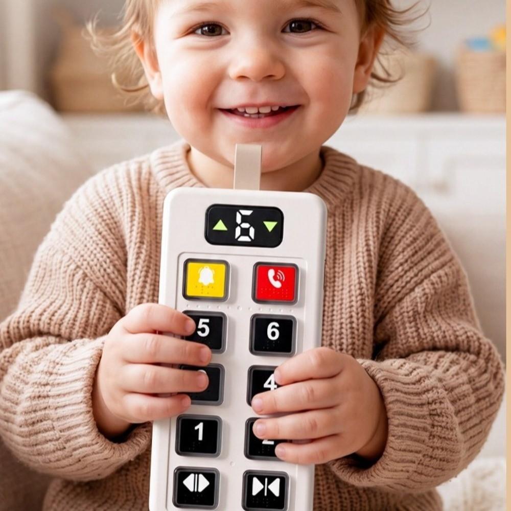 Educational Button Button Sensory Board Numbers Design Elevator Activity Panel Toy Girls