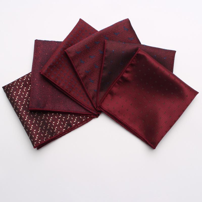 Fazzoletto da Uomo Leier Primavera/Estate: Foulard Quadrato in Jacquard di Poliestere e Seta Tessuto a Colori