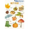 Vintage Fall Pumpkin Canvas Gallery Prints Witch Maple Leaf Typography Autumn Wall Art Farmhouse Thanksgiving Home Decor Gift