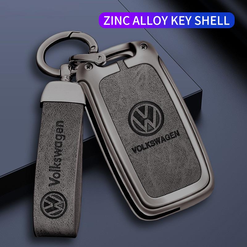 Zinc Alloy Car Remote Key Cover Case Shell Protection Holder For Volkswagen VW Polo Tiguan Golf 4 5 Jetta Beetle Scirocco Passat Zr2
