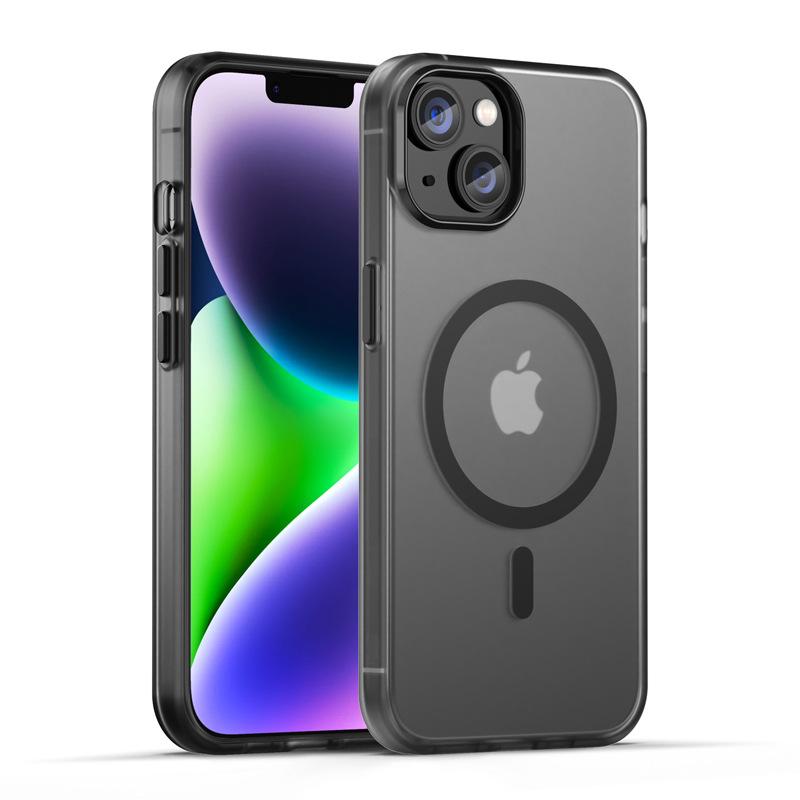 Applicable To Apple 11 Mobile Phone Case Iphone11pro Magnetic Case 11ProMax Anti-drop SE1/11E Matte Skin Feel
