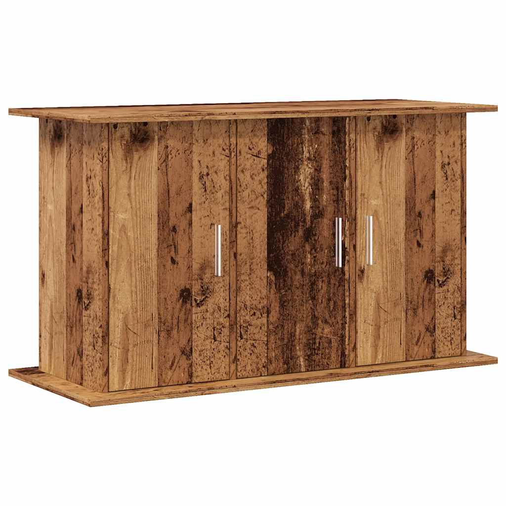 Aquarium Stand Rustic Wood Look 101