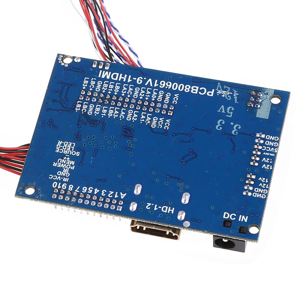 40 Pin Lvds Cable Kit for HDMI LVDS Controller Board Signal Interface for  3 LP156WH2 TLA1 TLE1 1366x768