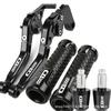 CNC Aluminum Brake Clutch Lever Handlebar Grips Cap Kit Honda CB300F Motorcycle Customization