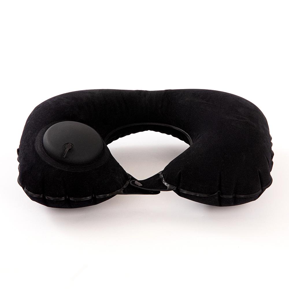 Milk Silk Inflatable U-Shaped Neck Pillow for Travel