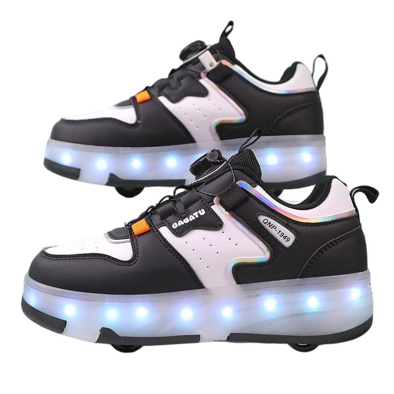 Kids Retractable Wheel Roller Skates