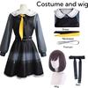 Shinonome Ena Cosplay Costume Wig Anime Project Sekai Colorful Stage School Uniform Halloween Party for Women Girls