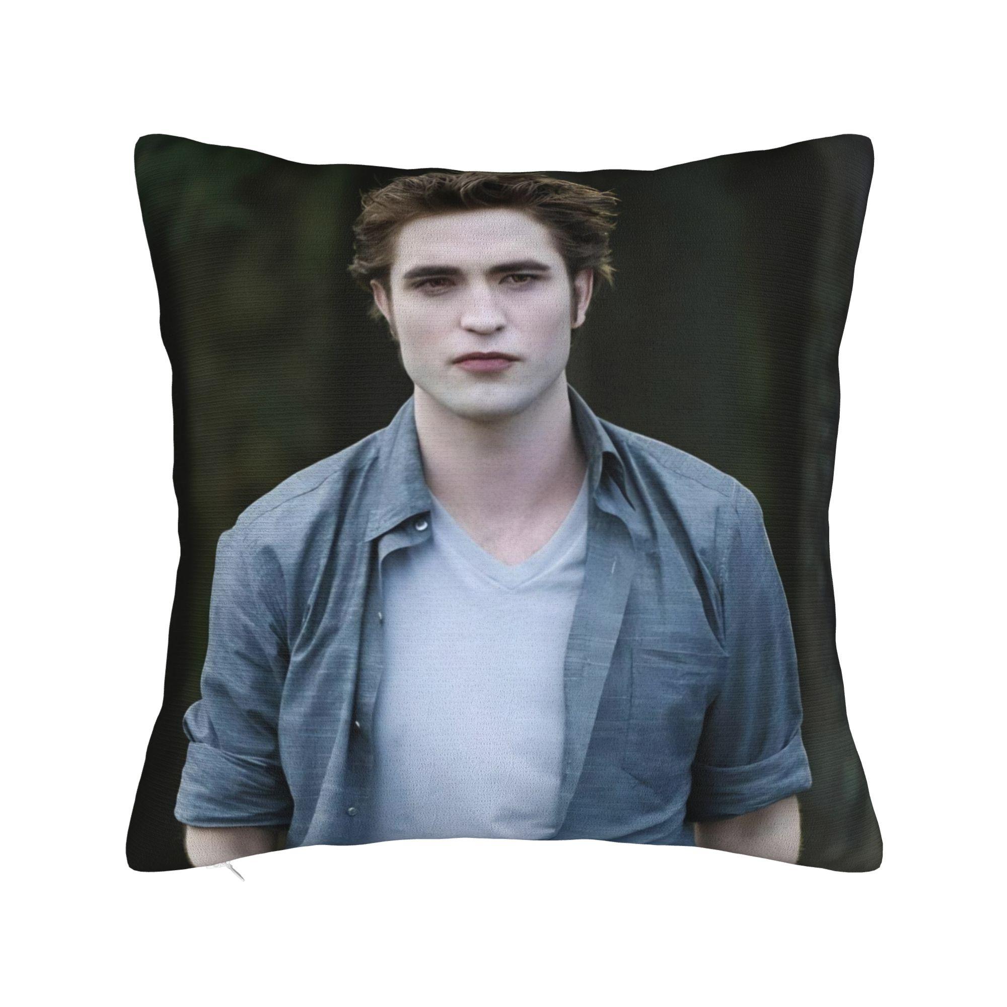 Jmg Clothing Unisex Edwards Cullen Pillow Cover Merch Printing Cushion Cover Decoration Throw Pillow Case Cover Seater Multiple Sizes