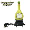 Solid Resin Resin Cauldron Light Warm Glow Light Fine Workmanship Witch Cauldron Decor Compact Mini Size Stable Standing