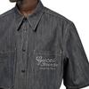 GUCCI Denim Shirt With Jacquard Detail Shirt Men's Dark Blue 782396-XDCWP-4759