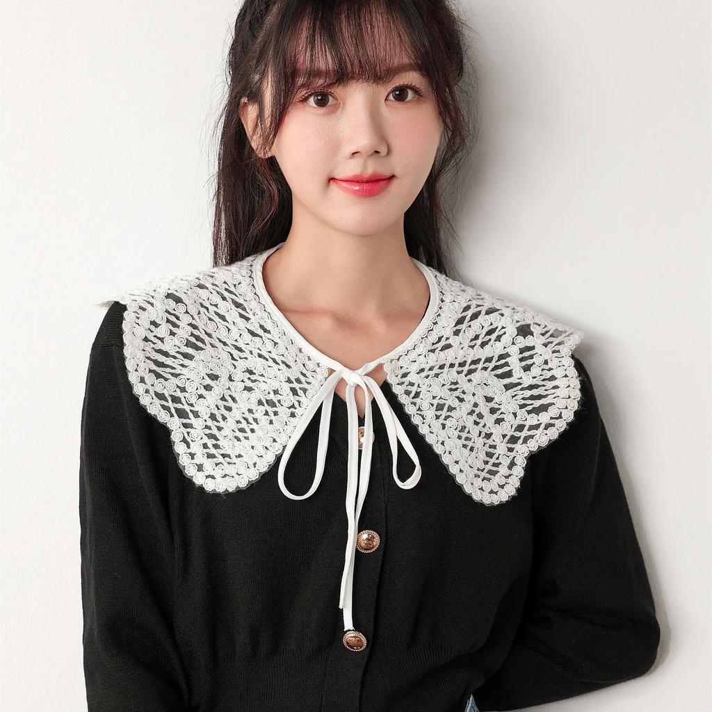 New Fake Collar Scarf Shawl Women's Shirt False Collar Vest Decorative Girls Shirt Detachable Collar Scarf Short Shawl Fuax Cols