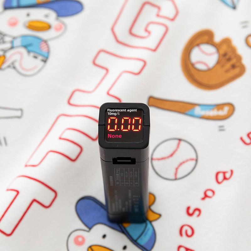 Vier Jahreszeiten Baby-Body - Cartoon-Druck, Langarm, Kletteranzug aus reiner Baumwolle