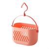 1pc Hanging Shower Toiletry Bath Kitchen Baskets Tub Corner Organizer Dorm Tote Hooks Rack Hangable Storage Basket with Hook