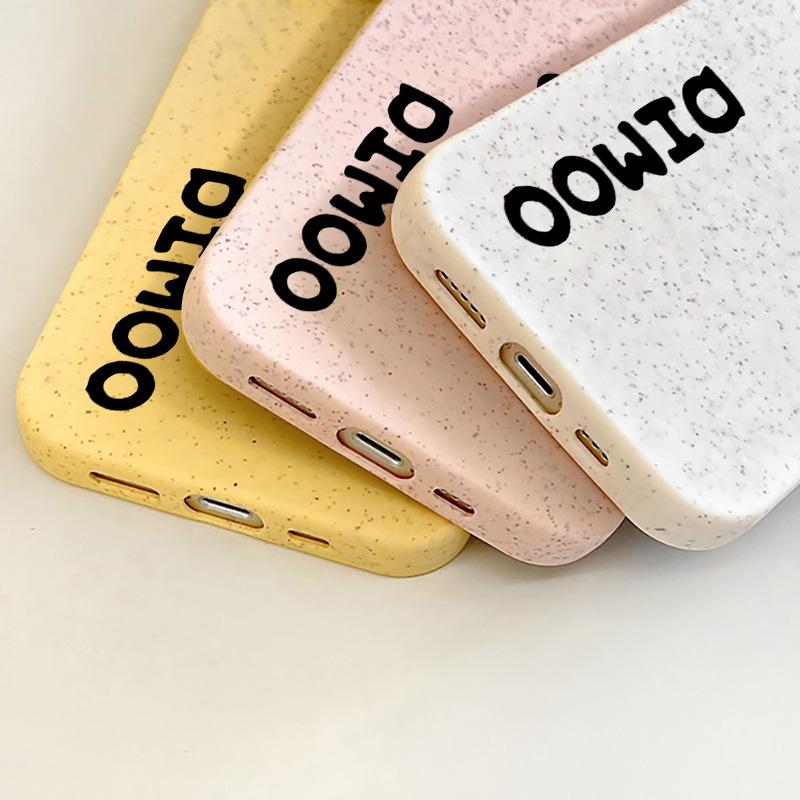 Pouzdra na mobilní telefon pro iPhone 11 13 XR 15 Pro Max 12 14 Pro Max Pouzdro iPhone 16 7 Plus 8 Plus XS Max Rozložitelné a ekologické proti pádu