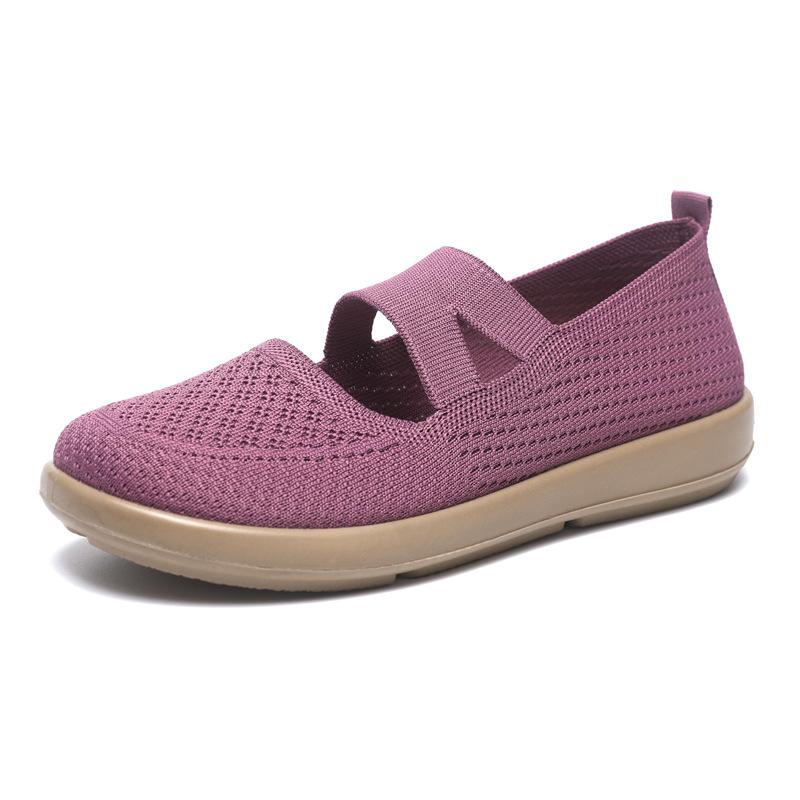 summer new women's shoes lightweight flat polyurethane mother shoes wear-resistant versatile breathable casual shoes women's shoes