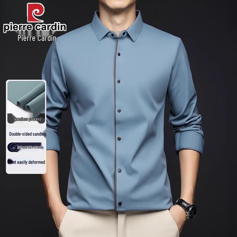 

Pierre Cardin Men s Wrinkle-Free Long Sleeve Shirt M