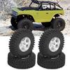 4pcs 1Celsius24 RC Climbing Tires 5 Claw Rock Climbing Tires for  Al SCX24  00002 for SCX24  00001 for SCX24  90081