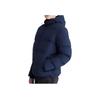 Calvin Klein Solid Color Hooded Zip-Up Long Sleeve Jacket Men Jackets Navy-Blue 40QP526-410