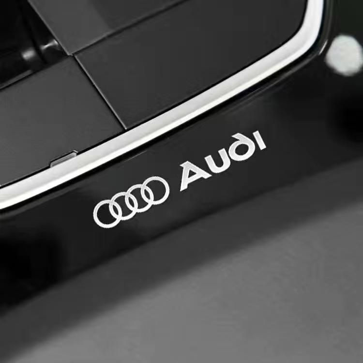 8/12PCS Car Styling Metal Sticker Is Suitable for Vcrf1 A Q S RS Series Sline RS Logo Center Console Display Door Handle Sticker.