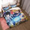 Uzumaki Naruto Japanese Manga Print Bedding Set – Duvet Cover Set – A Luxurious Gift for Teens, Suitable for Double/Single Beds