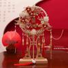 Handmade DIY Chinese Bride Fan Gift for Friend's Wedding