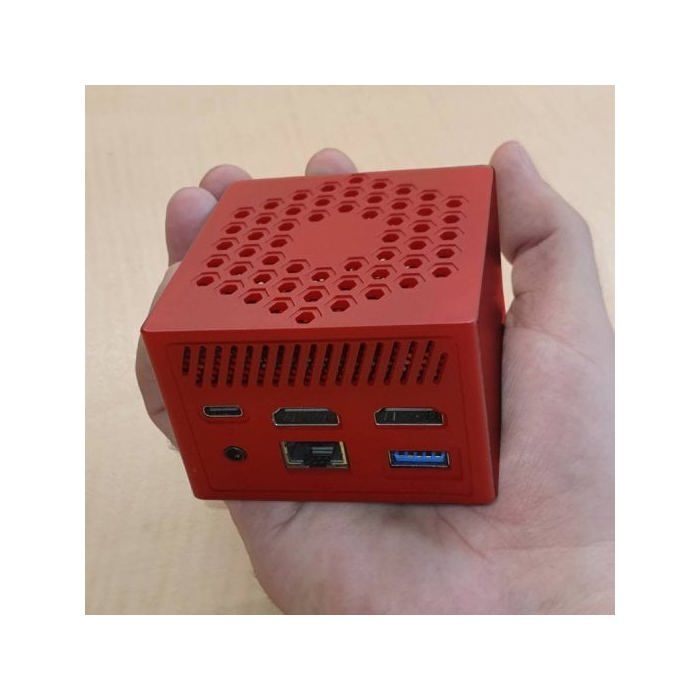 Leotec MiniPC Intel N100/8GB/128GB SSD Rojo