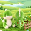 Fluffy Dinosaur Plush Doll Soft Stuffed Animals Doll  Kids Birthday Christmas