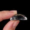 100 stuks 10 mm Massieve Heldere Acryl Hemisfeer Cabochons Platte Bodem Transparante Halve Bol Hangers voor Doe-het-zelf Ambachten Sieraden Maken