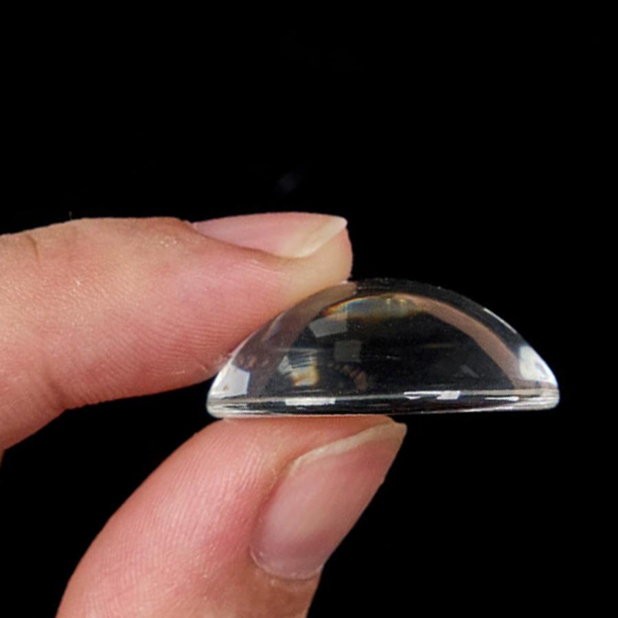 100 stuks 10 mm Massieve Heldere Acryl Hemisfeer Cabochons Platte Bodem Transparante Halve Bol Hangers voor Doe-het-zelf Ambachten Sieraden Maken