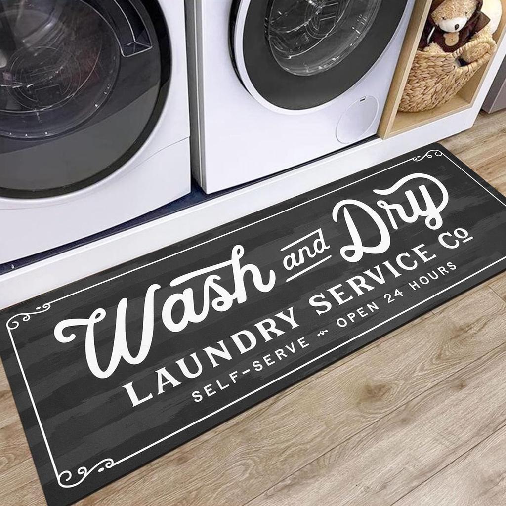 American Retro Personality Diatomite Carpet Household Kitchen Absorbent Floor Mats Bathroom Doorway Absorbent Floor Mats