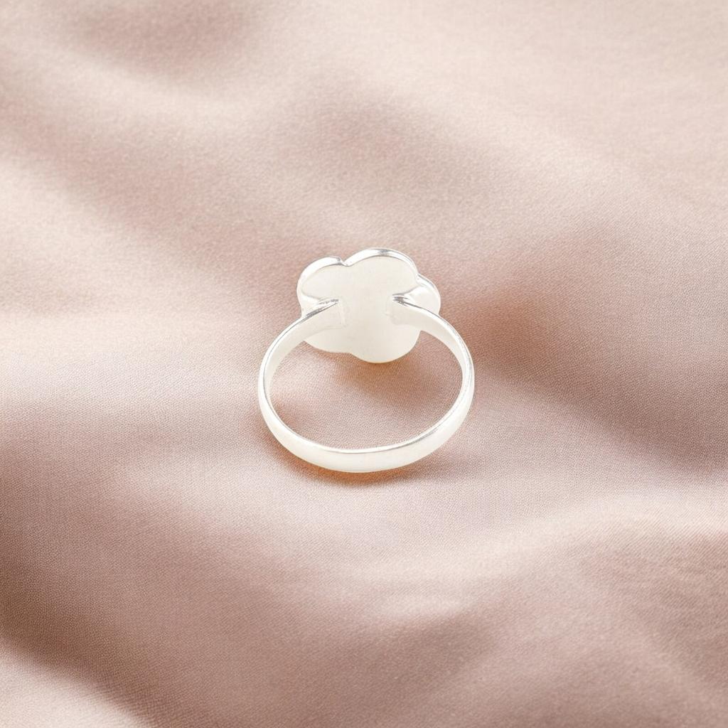 Morganite Gemstone Ring 925 Sterling Silver Handcrafted Jewelry Partywear Ring RR-51-8