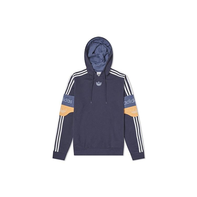 adidas originals Team Signature Trefoil Legend Ink/Easy Orange Men s ED7174 L