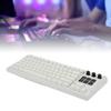 USB Wired Mechanical Keyboard 75 78 Key Layout 6 LCD Programmable Keys Red   RGB Backlit Hot Swap Keyboard for PC Gaming