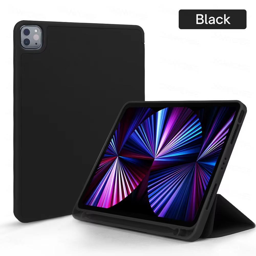 For iPad Air 11 Case iPad 10th Generation 11th A16 9th Cover Gen iPad Pro11 4 5 10.9in 12.9 M2 M3 M4 Pencil Holder Case