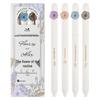 Romantic Limited Edition Rotating Neutral Pen - Quick-Drying Rose Design & Alice Question-Mark
