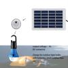 Portable Solar Panel Charger High Efficiency Output Long Usb Cable For Camping Hiking Emergency Use