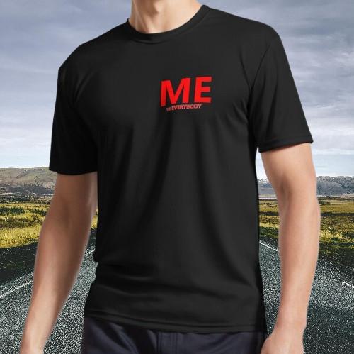 New Shirt ME vs EVERYBODY Active T-Shirt Funny Size S - 5XL 2XL